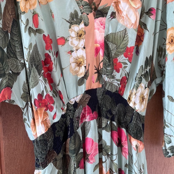 Elegant floral maxi dress - Picture 5 of 5